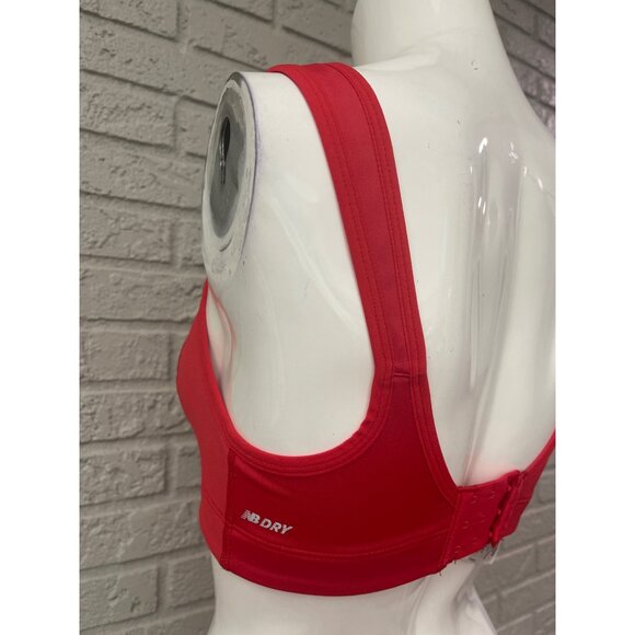 New Balance Women Red Sports Bra Size 32D - Picture 3 of 11